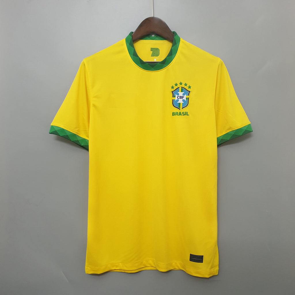 2020-21 Brazil home Retro Full Patch