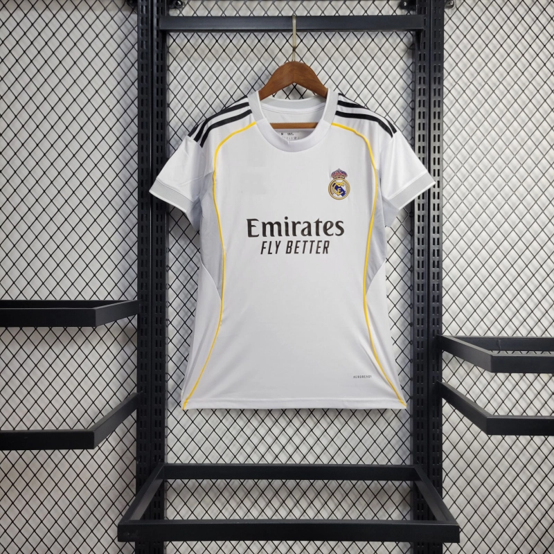 2025-26 Real Madrid Home Feminina