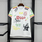 2025-26 Ajax Amsterdam Bob Marley 40th White Fan Version