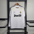 Camiseta de manga larga local del Real Madrid 2009-10