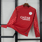 2025-26 Paris Long Sleeve Goleiro Red