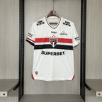 2025-26 Sao Paulo Home +All sponsors Fan Version