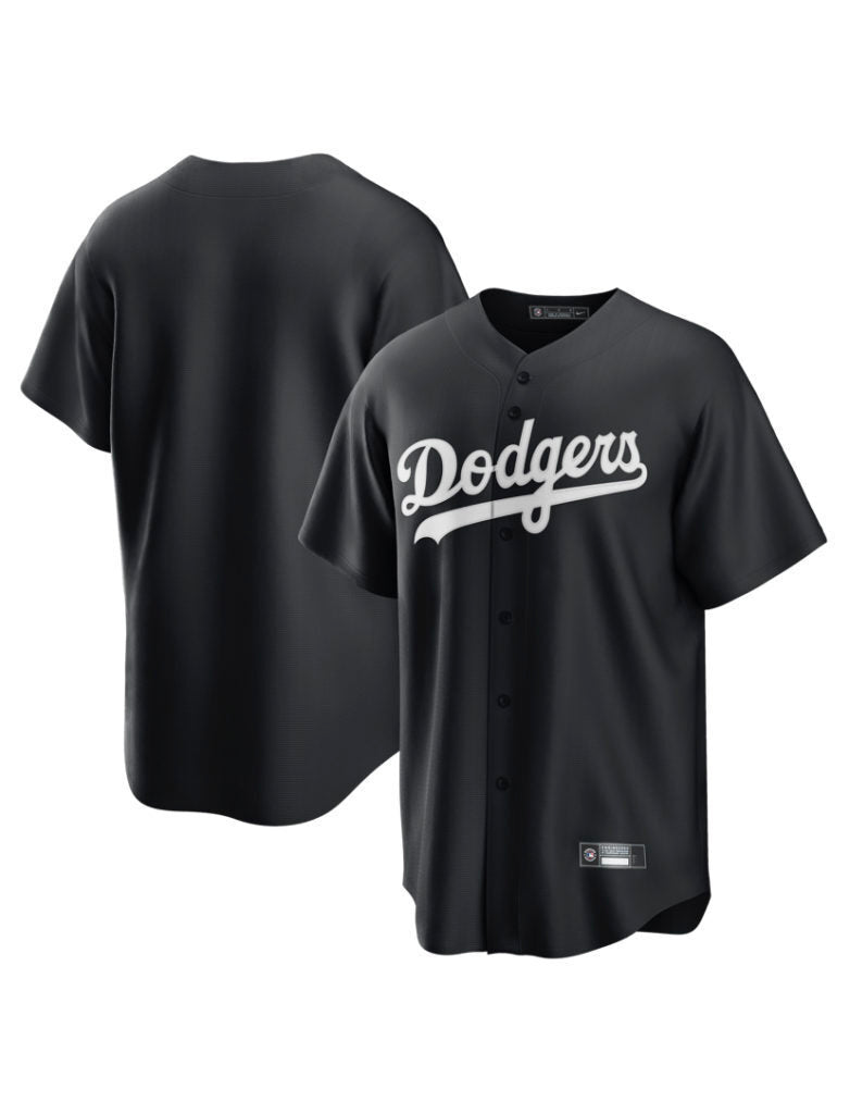 Uniforme de béisbol negro de los Dodgers 2025-26
