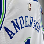 Retro de los Timberwolves de la NBA 2024-25 N.° 1 ANDERSON