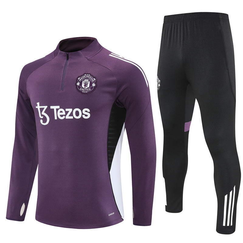 2025-26 Manchester United Purple Training Suit