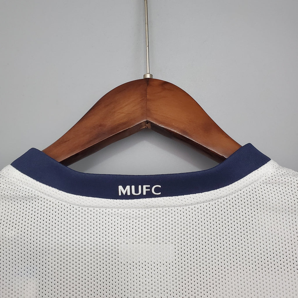 2008-09 Manchester United Champions League away white Retro