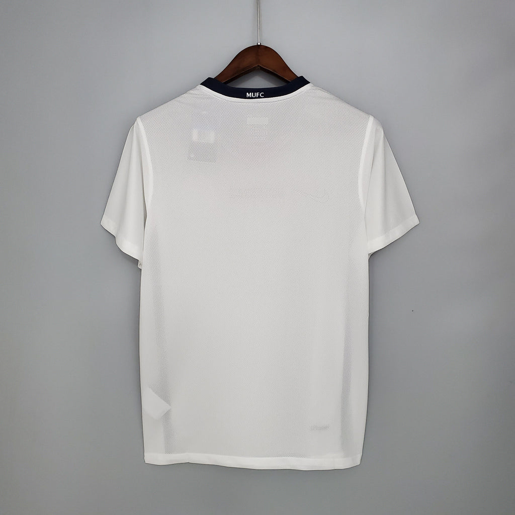 2008-09 Manchester United Champions League away white Retro