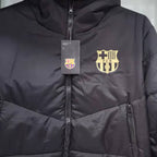 Chaqueta acolchada de algodón negra Barcelona Gold Label 2021