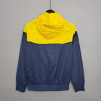 Brazil purple Blue and Yellow windbreaker