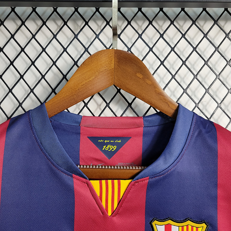 2014-15 Barcelona Home Retro Size