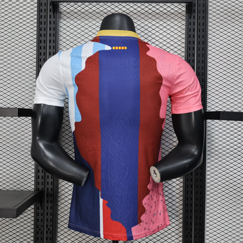 2025-26 Barcelona 10 Messi Commemorative Edition Player Size