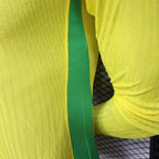 2025-26 Brazil Home Long Sleeves