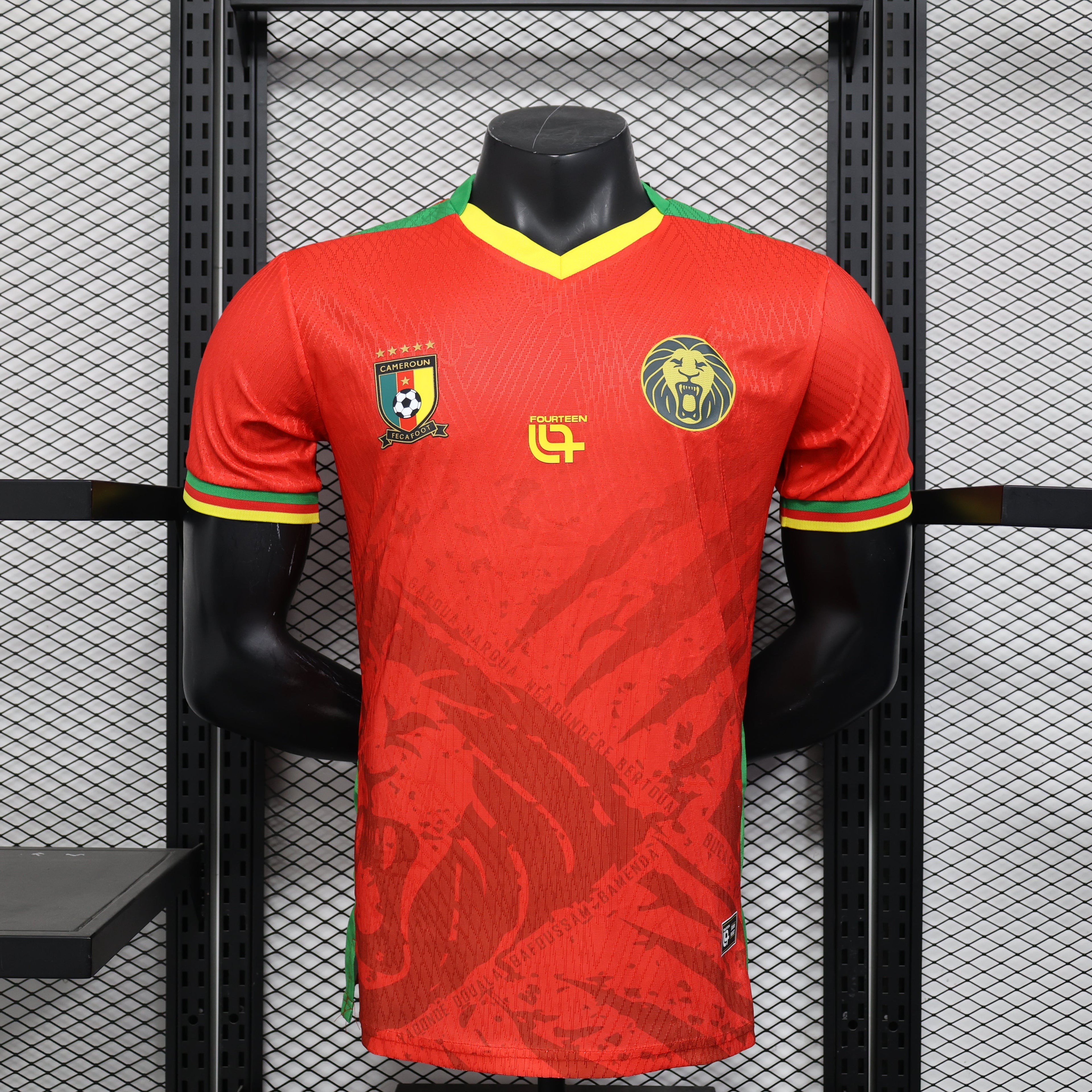 2025-26 Cameroon Red Player Version