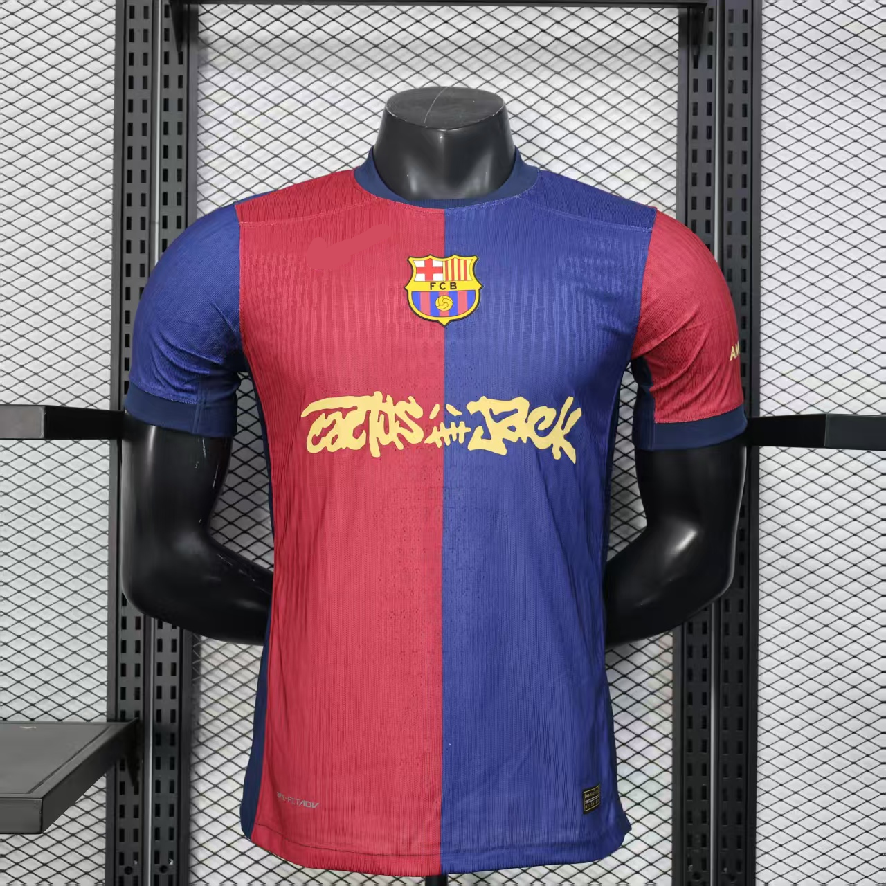 2025-26 Barcelona Travis Scott Home Player S-4XL