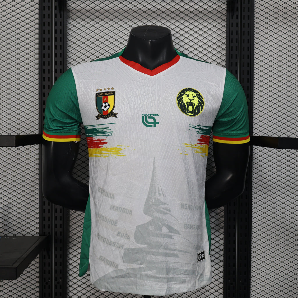 Versión de jugador blanco de Camerún 2025-26