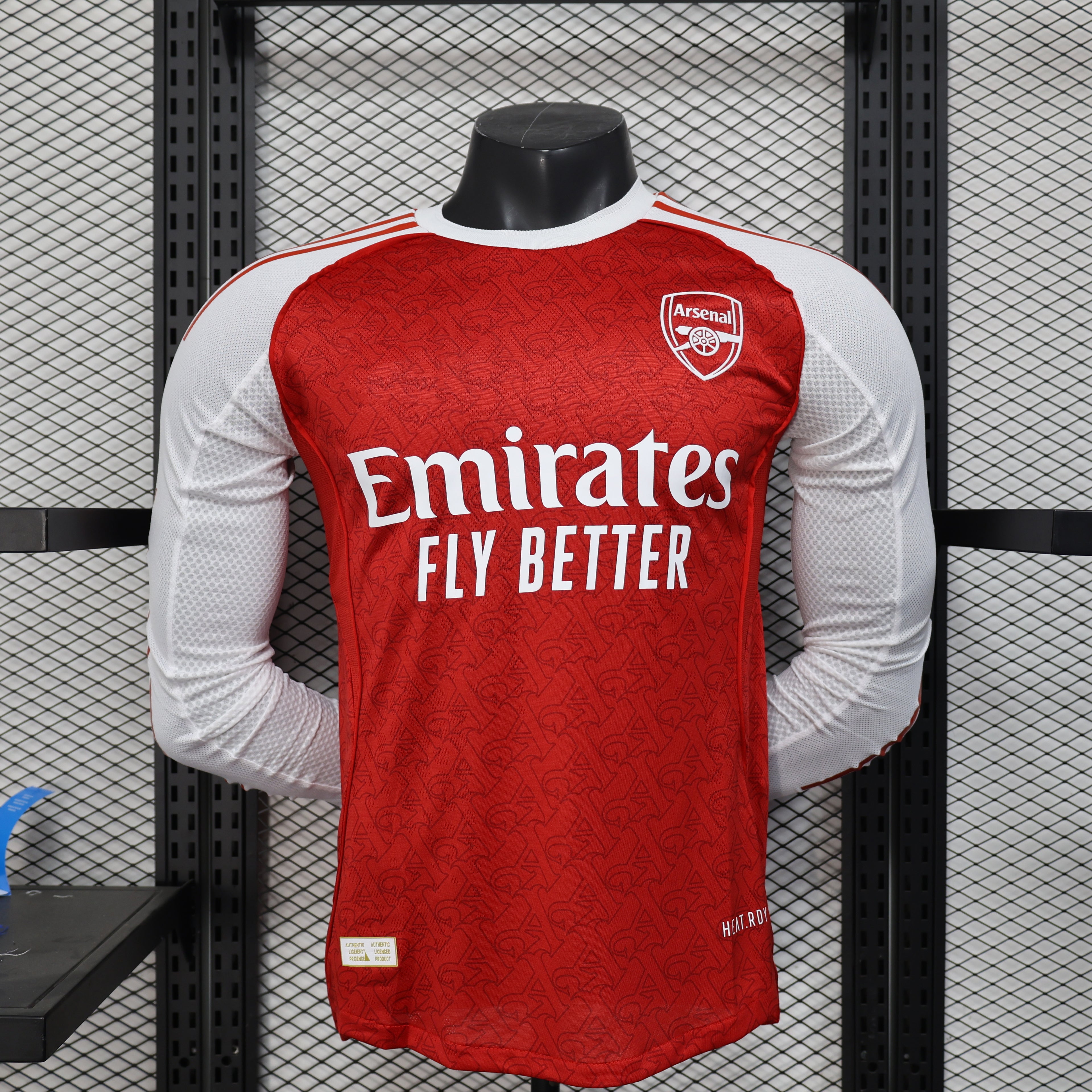 2025-26 Arsenal Heim Trikot Spielerversion langarm