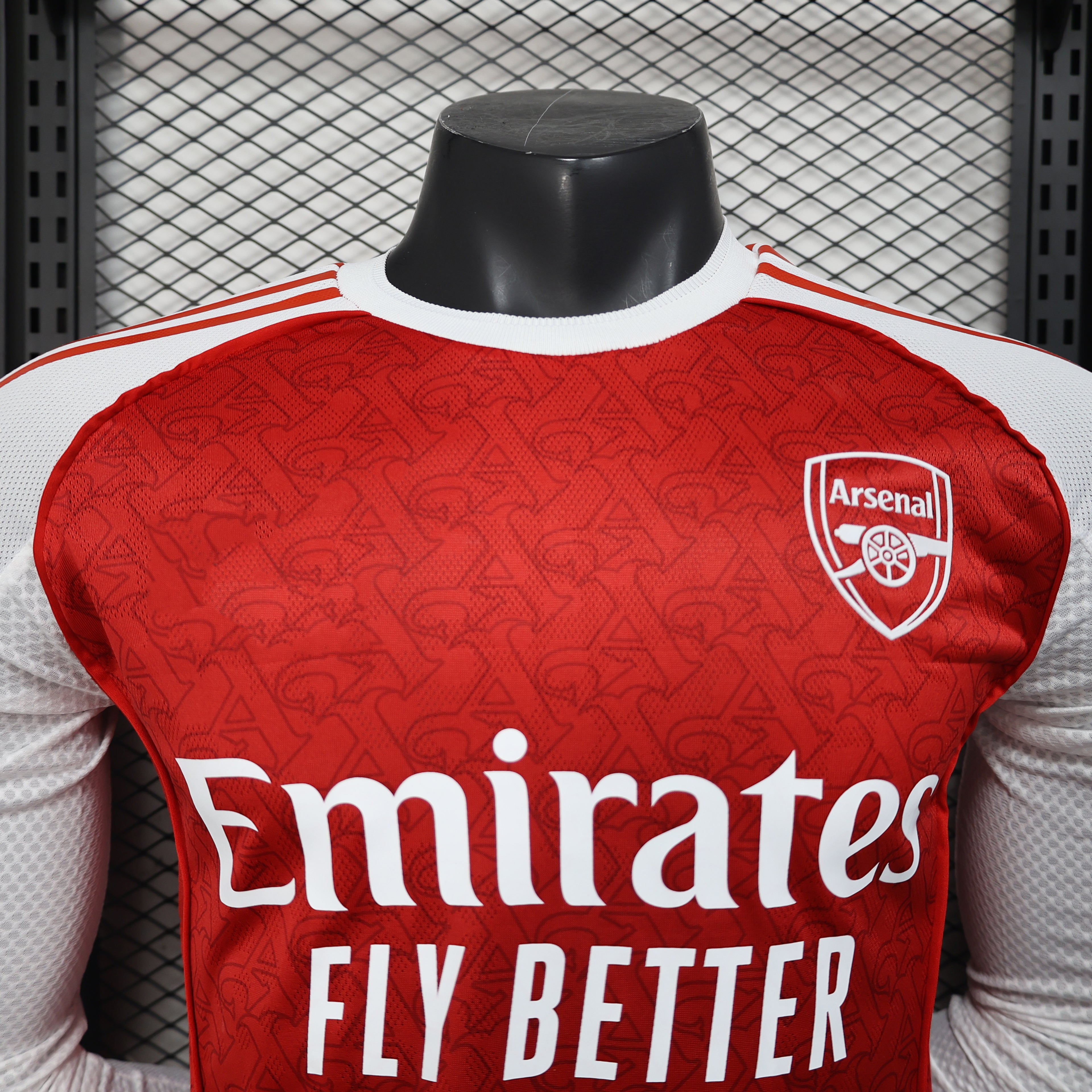 2025-26 Arsenal Heim Trikot Spielerversion langarm
