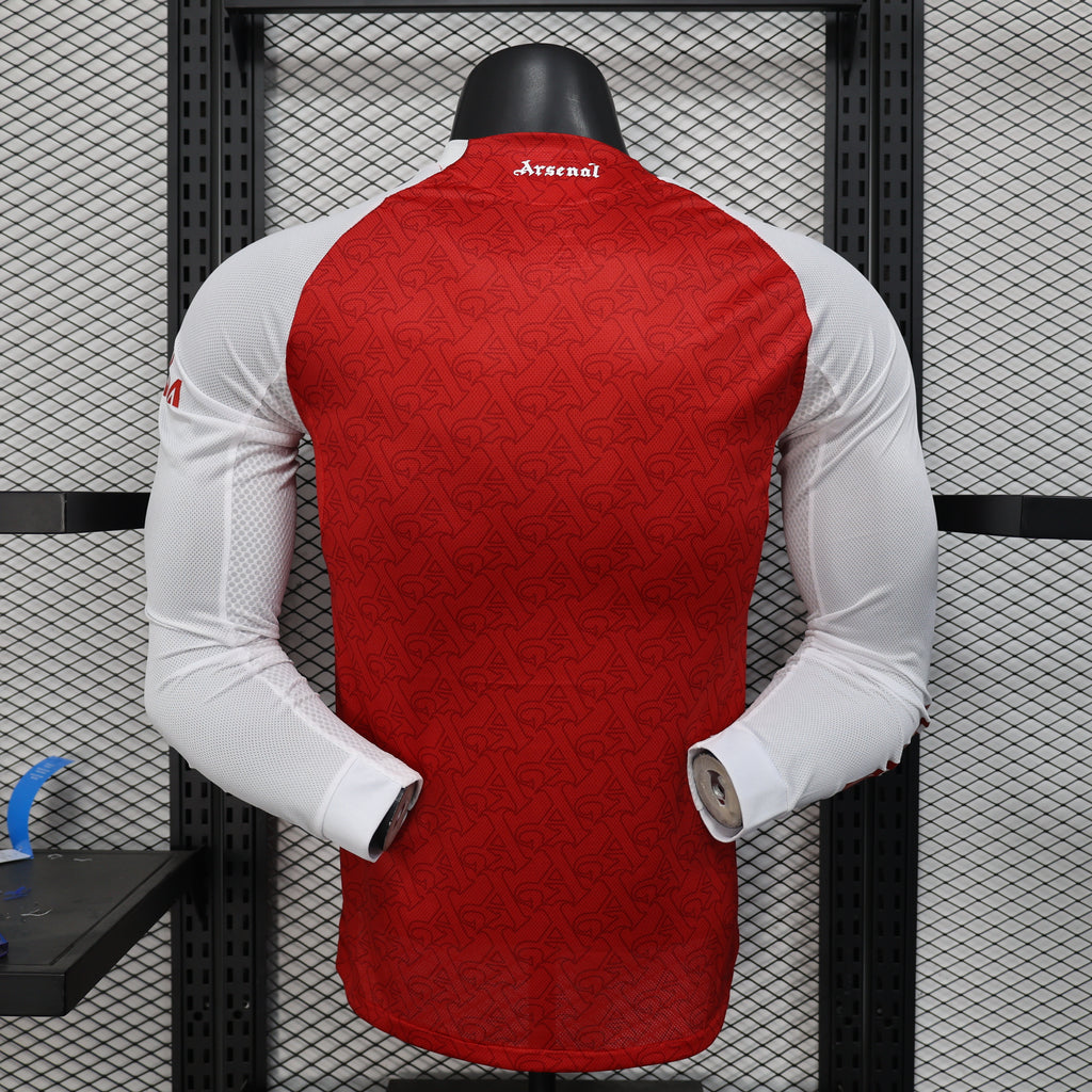 2025-26 Arsenal Home Player Version Long sleeves