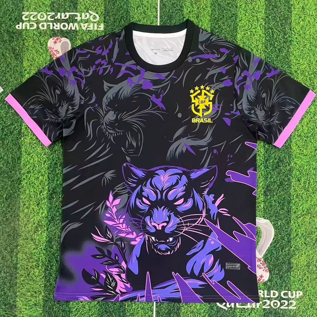 2026-27 Brazil Cheetah Purple Fan Version