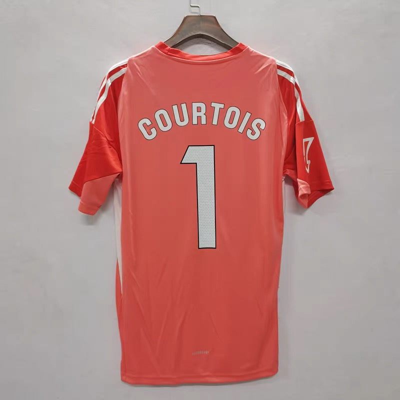 2025-26 Real Madrid Red Goalkeeper Player Version