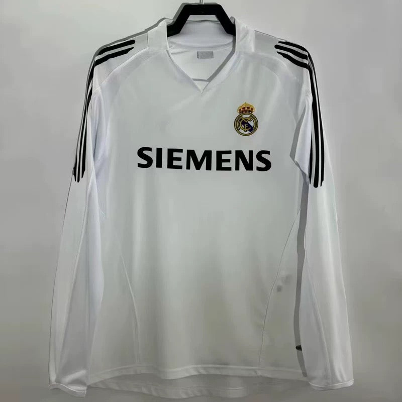 2005-06 Real Madrid Home Long Sleeves