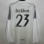 2005-06 Real Madrid Home Long Sleeves
