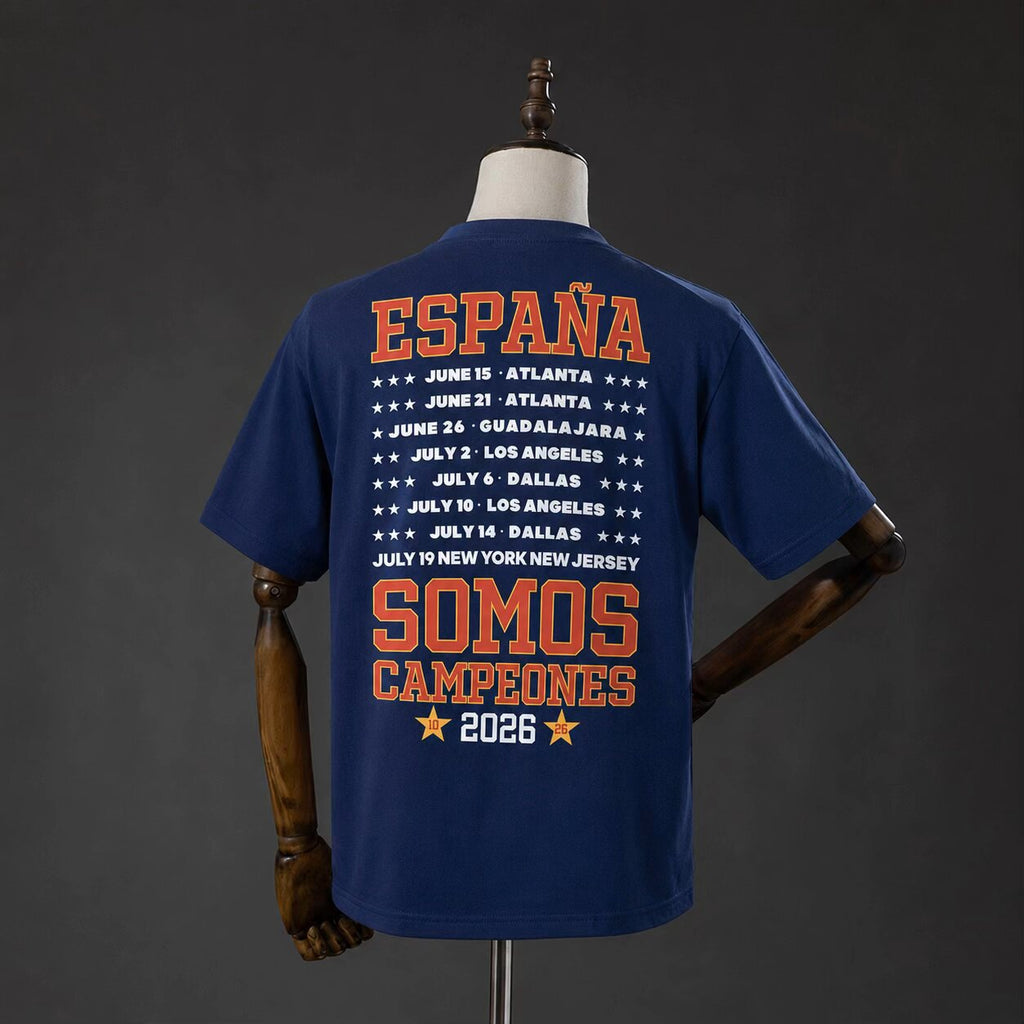 2026 Spain 2-Star Glory Navy Blue Fan Version