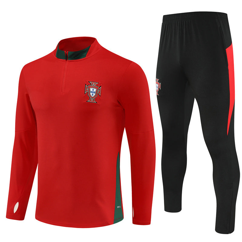 Conjunto de entrenamiento rojo de Portugal 2025-26