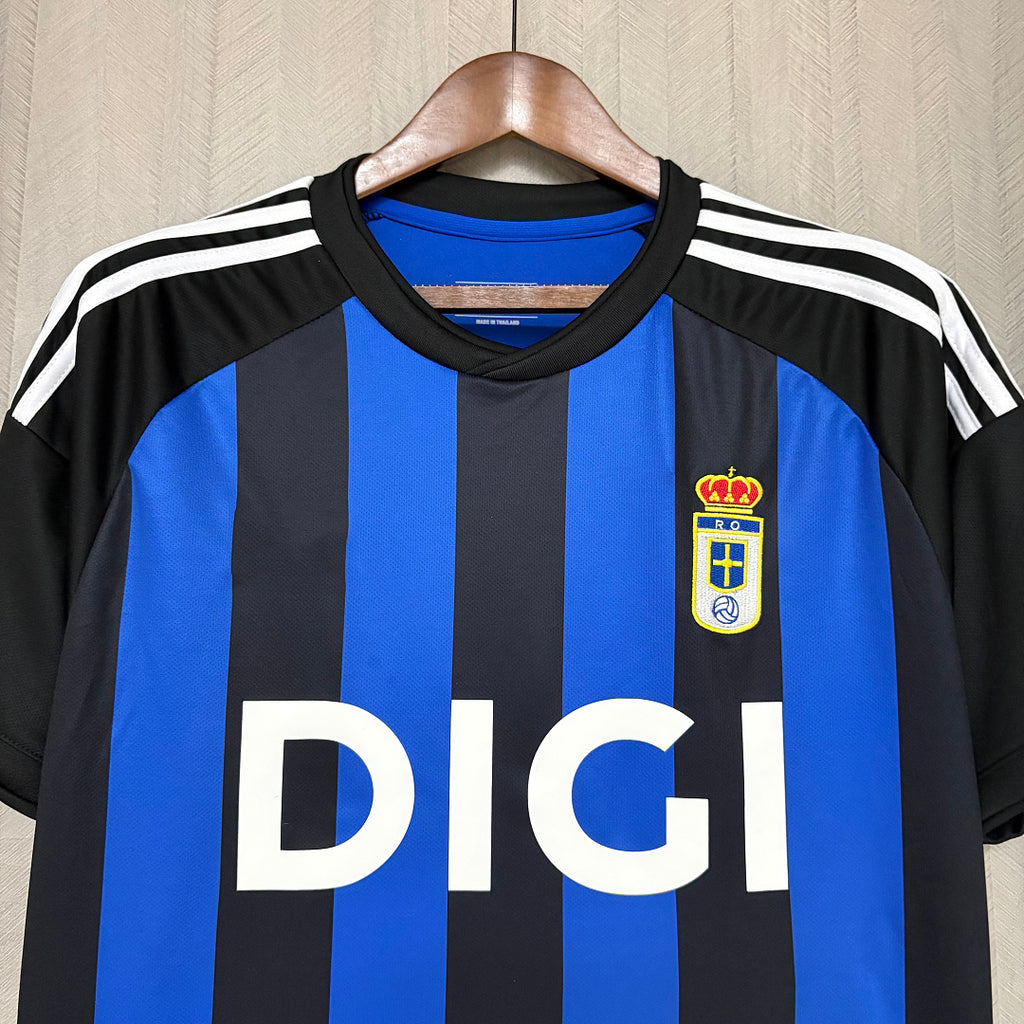 2026-27 Real Oviedo Heimtrikot Fan-Version