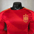 2024-25 Spain Home Player Long Sleeve