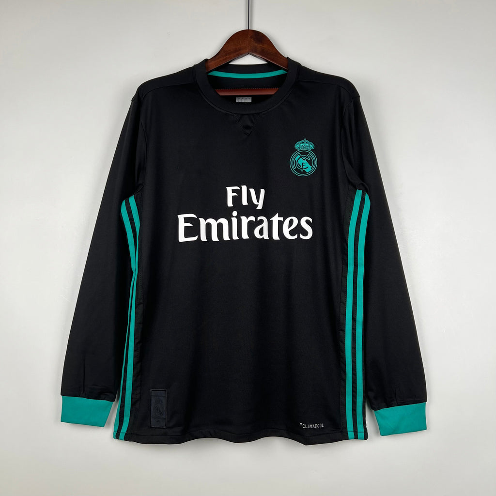 2017-18 Real Madrid Away Long Sleeve