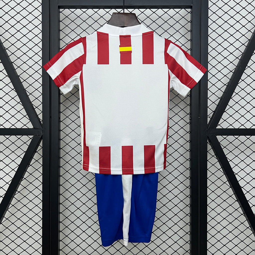 2025-26 Atletico Madrid Home Kids Sizes 16-28