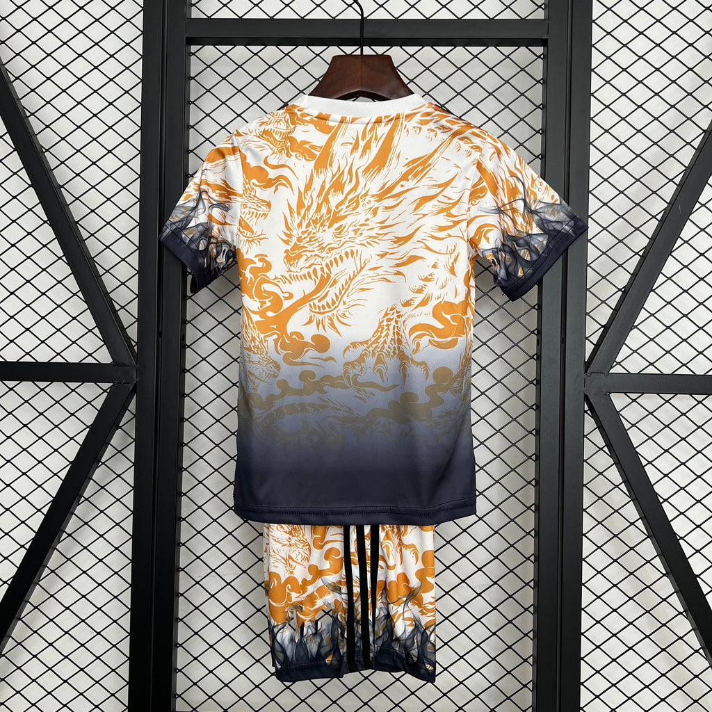 2025-26 Real Madrid Black-Yellow Dragon KIDS 16-28