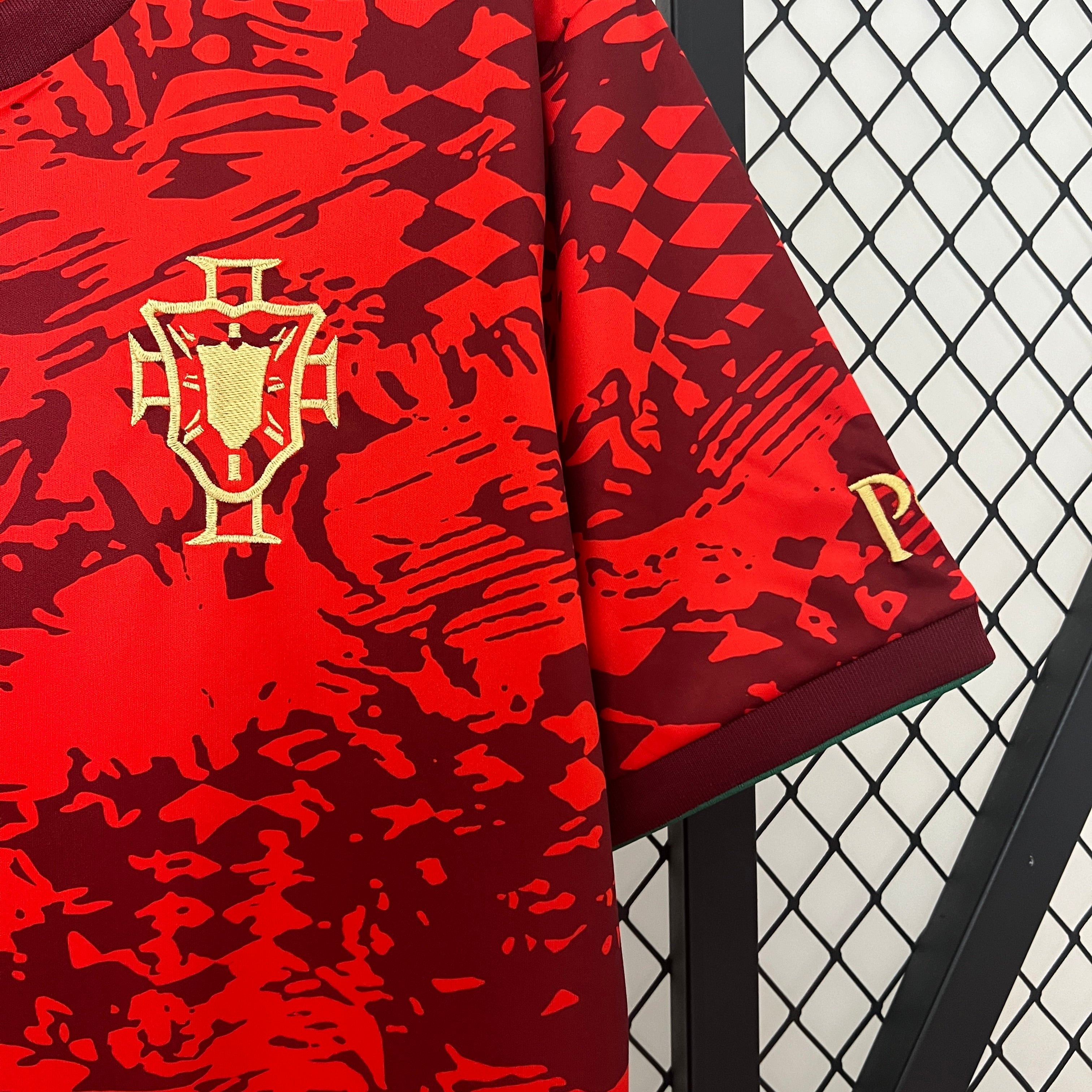 2024-25 Portugal Training Wear Red