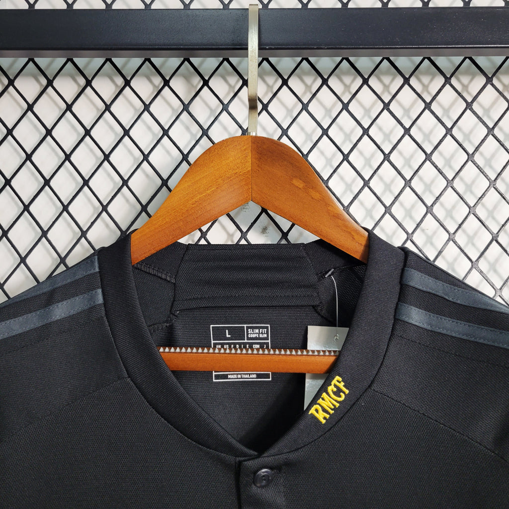 2023-24 Real Madrid Black Second away Long sleeve