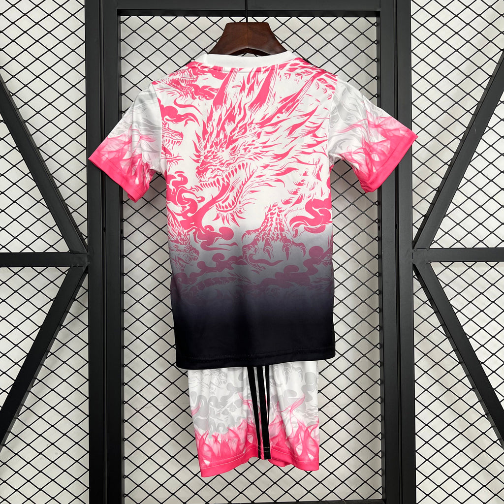 2025-26 Real Madrid Black-Pink Dragon KIDS 16-28