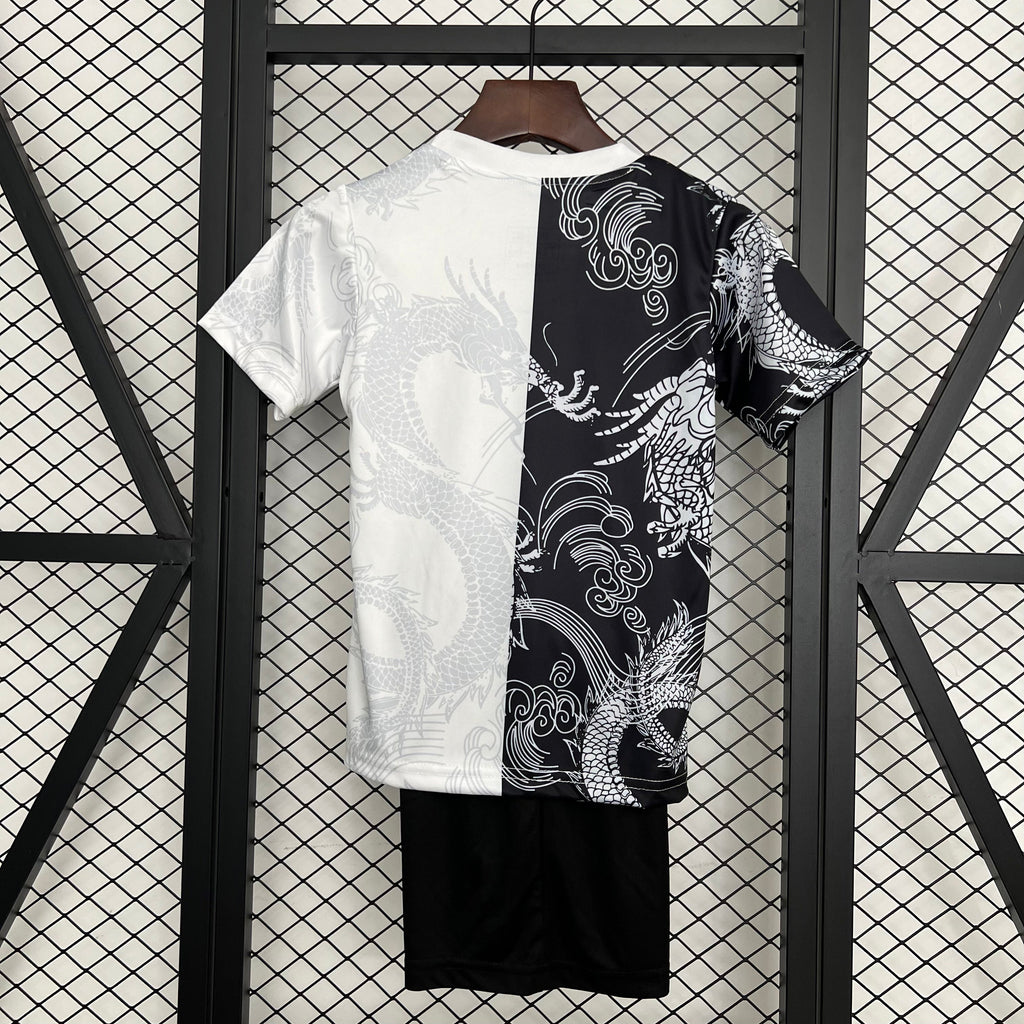 2025-26 Real Madrid Black-White Dragon KIDS 16-28