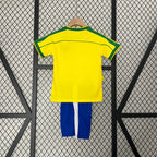 1998 Brazil Home Retro KIDS SIZE 16-28