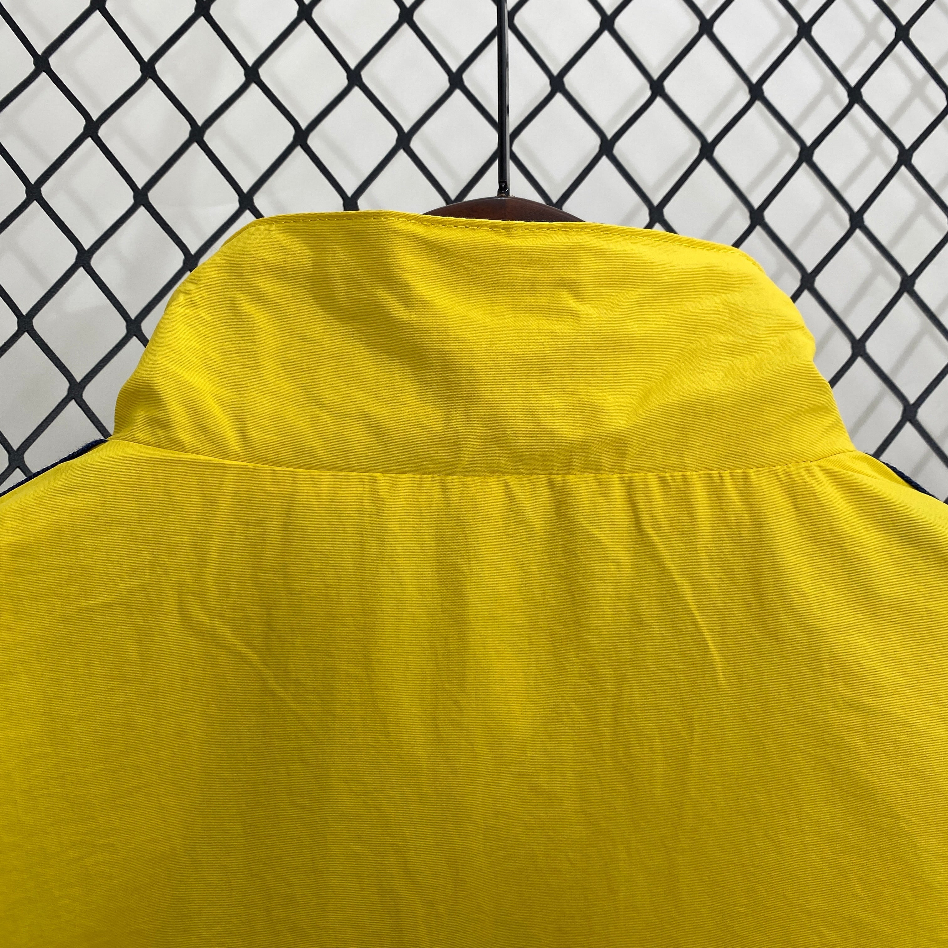2024-25Real Madrid Yellow Windbreaker