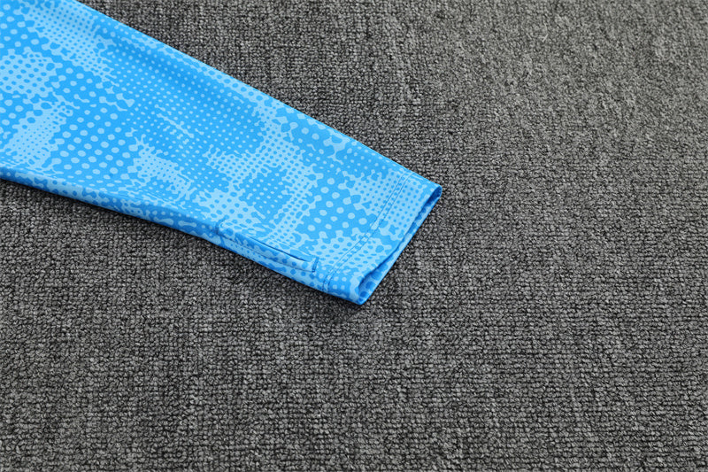 2025-26 Manchester City Blue [Camouflage Pattern] Training Suit