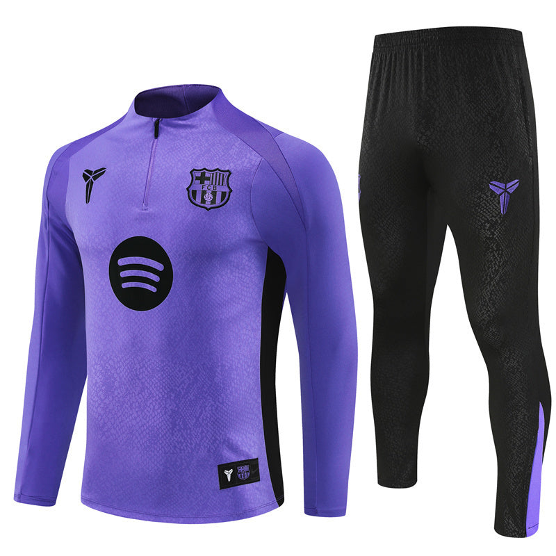2025-26 Barcelona Purple Training Suit