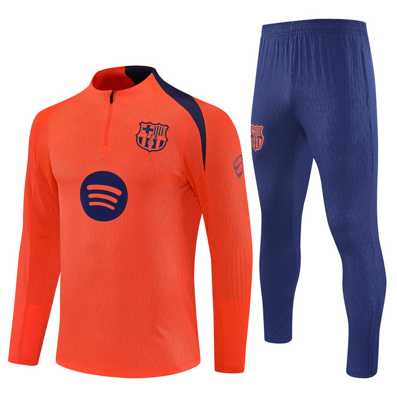 2025-26 Barcelona Orange training suit Adults Or Children