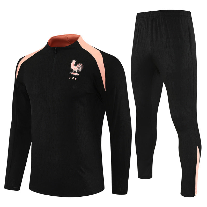 2025-26 France Black Training Suit