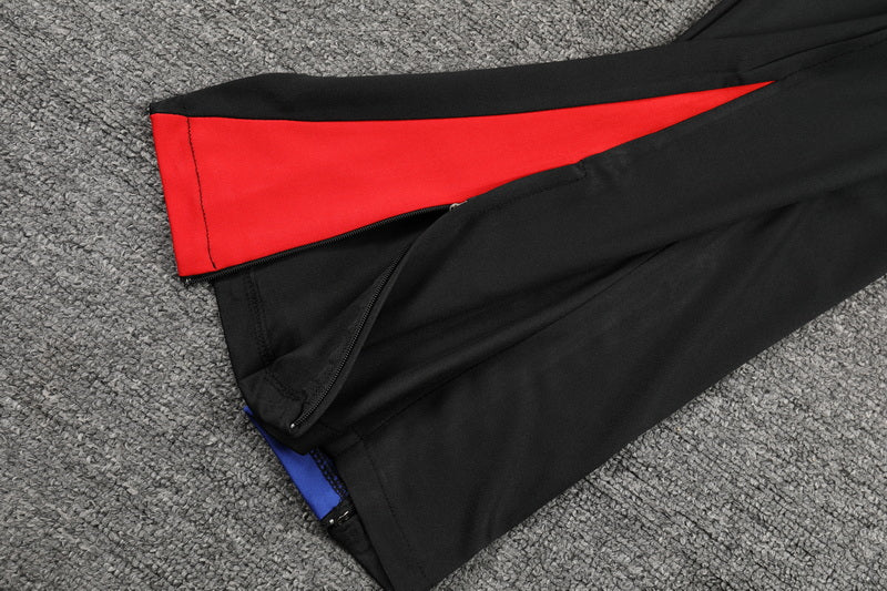 2024-25 Barcelona Black Training Suit Kids Size 10-18