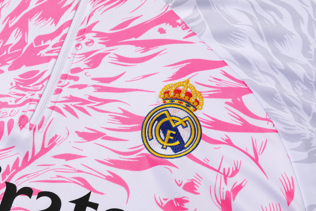 2025-26 Real Madrid Pink Dragon Special training suit