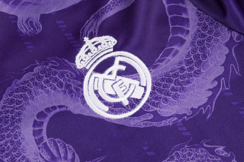 2024-25 Real Madrid Purple Special Edition Training Suit