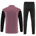 Conjunto de entrenamiento morado del Real Madrid 2025-26
