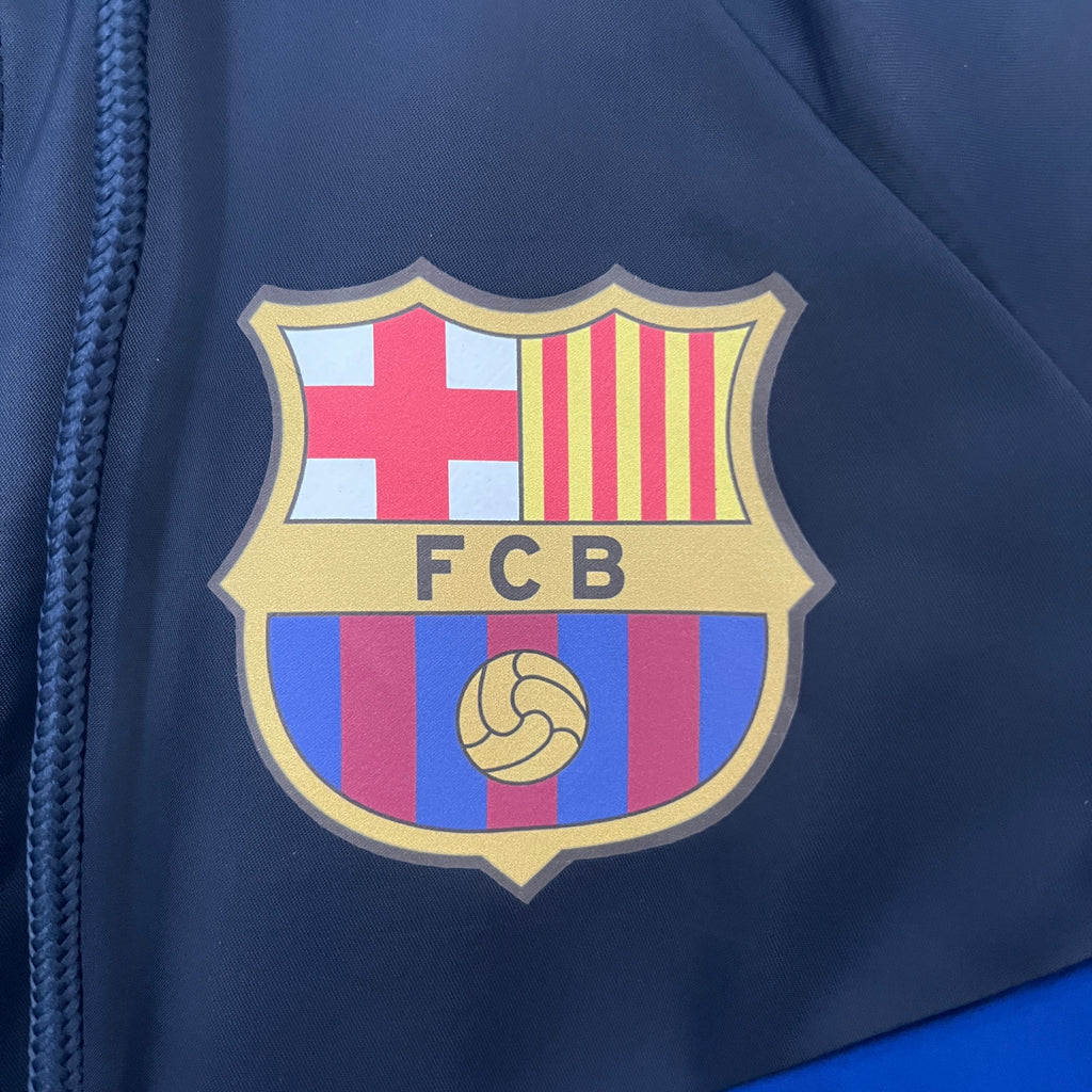 2024-25 Barcelona Windbreaker Black