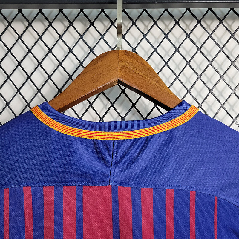 2017-18 Barcelona Home Retro