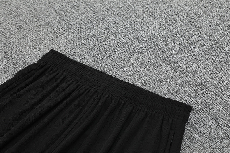 2025-26 Brasilien Schwarzer Trainingsanzug